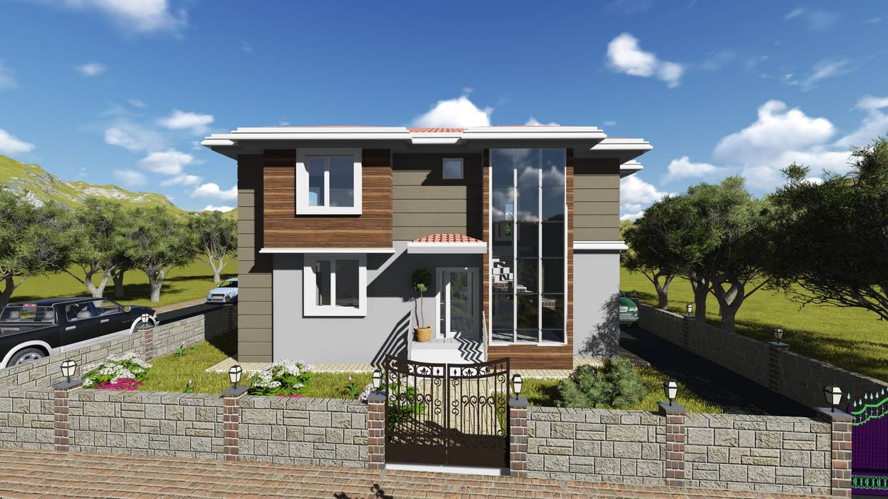 Gülşen ÇİFTÇİ, alfa mimarlık alfa mimarlık Modern home