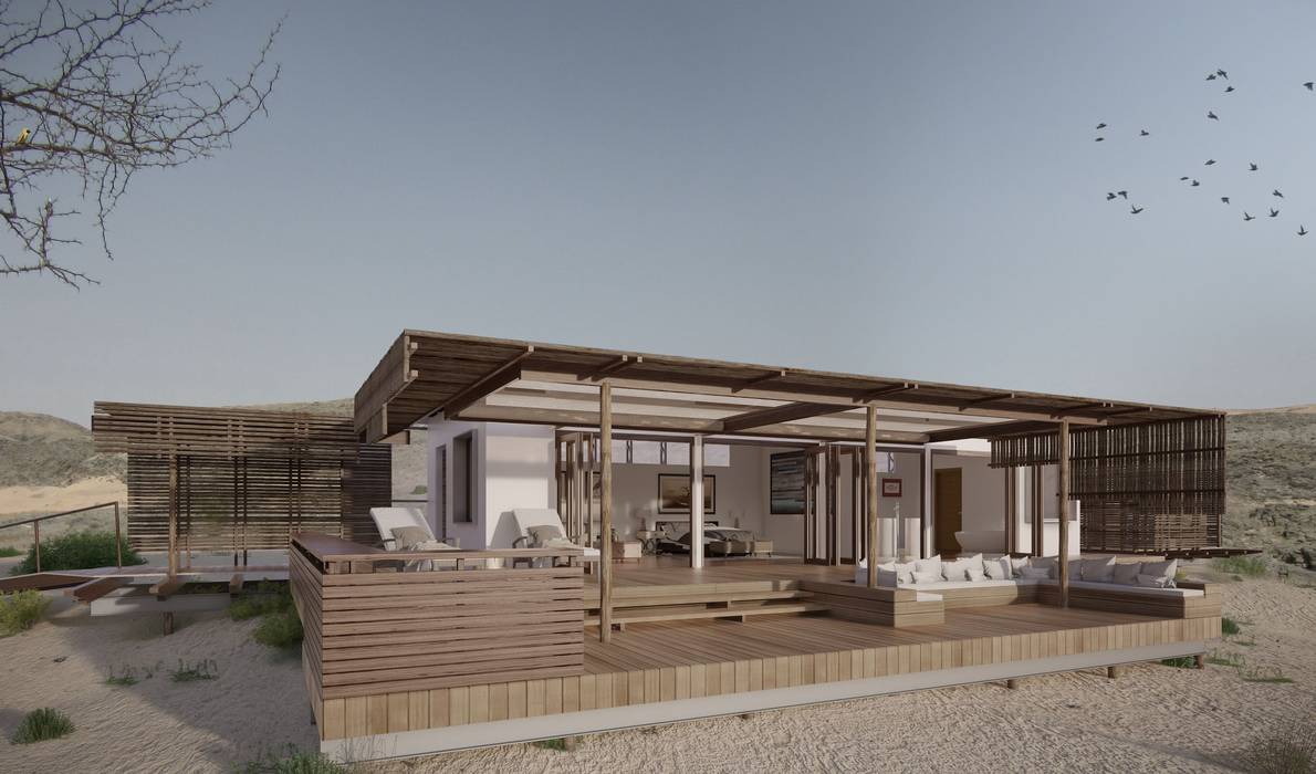 Namibia Loge Upgrade, Visualize 3D Visualize 3D Espacios comerciales Hoteles