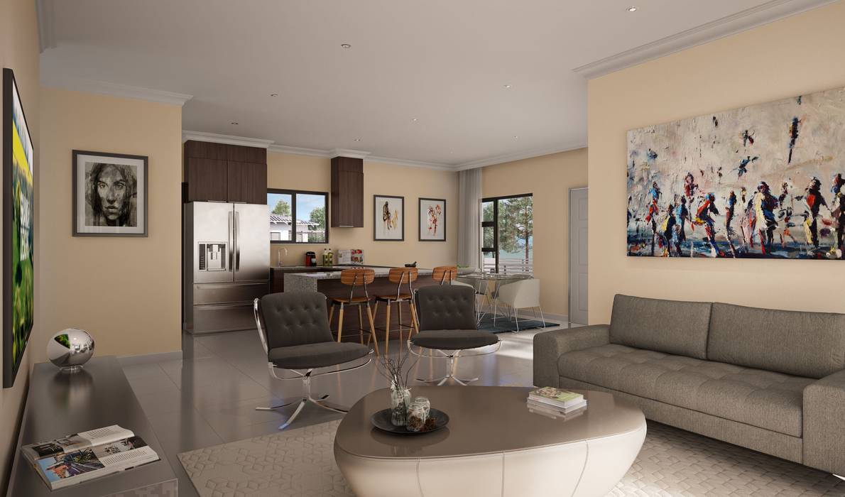 Residential Estate, Visualize 3D Visualize 3D พื้นที่เชิงพาณิชย์ Commercial Spaces