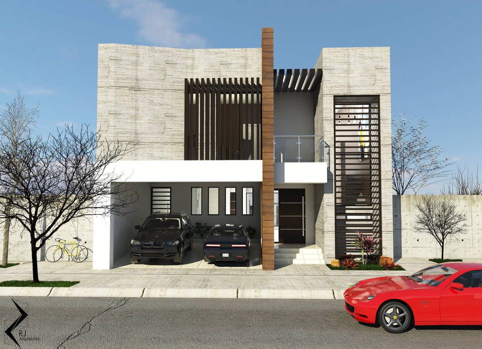 Casa Habitacion, RJ Arquitectos RJ Arquitectos Modern houses