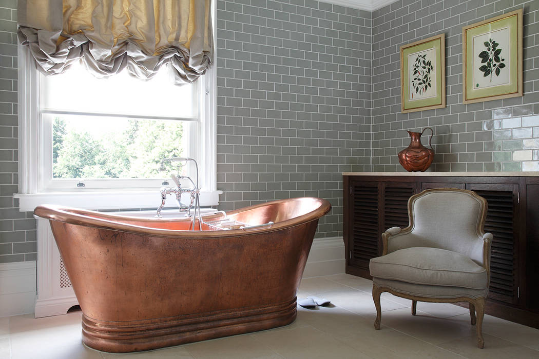 Bath MN Design حمام copper,classic,interior designer,interior design,bathroom,copper bath,Bathtubs & showers