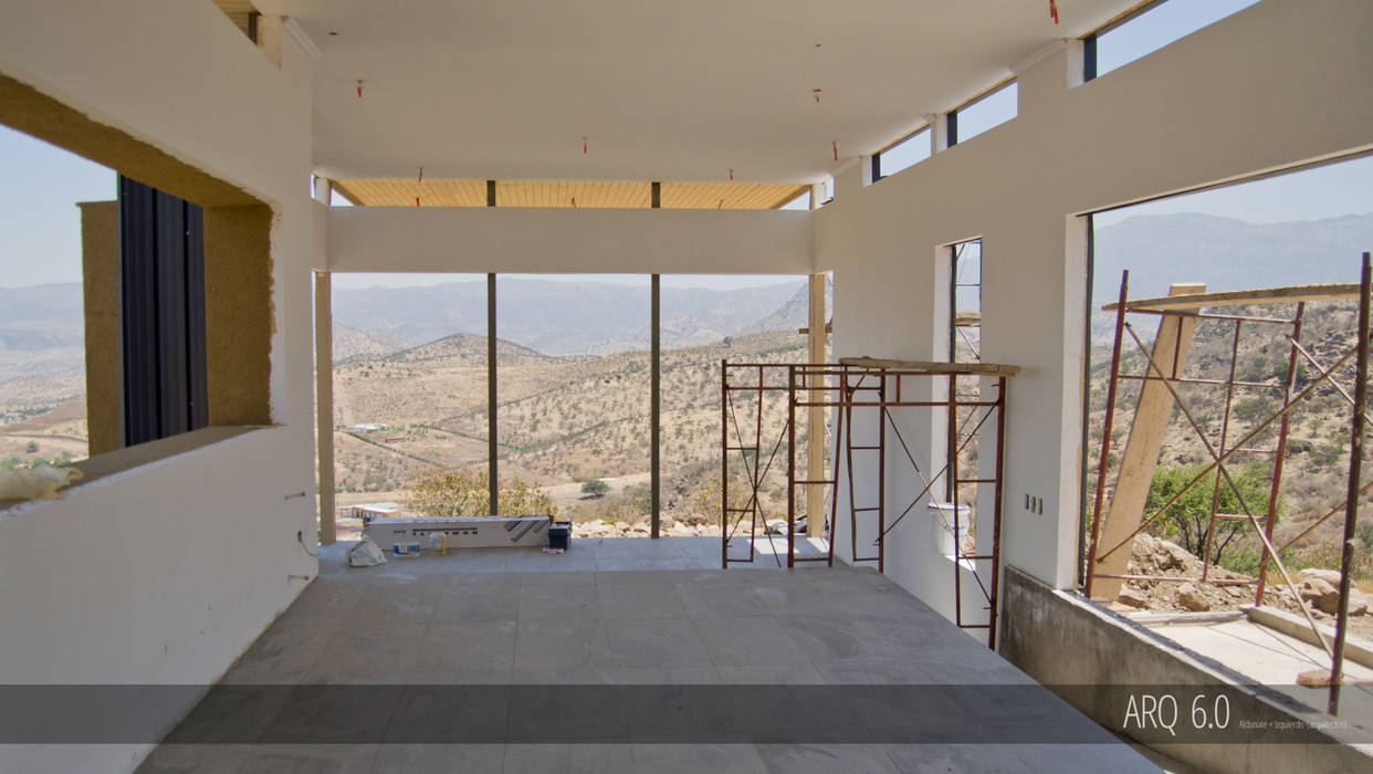 Casa Sotomayor homify Livings de estilo moderno Tableros de virutas orientadas arquitectura