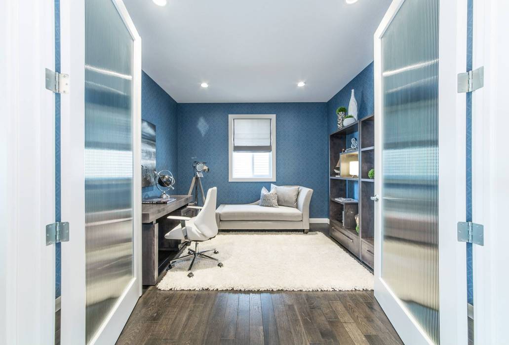 Broadview Showhome, Sonata Design Sonata Design Modern Study Room and Home Office