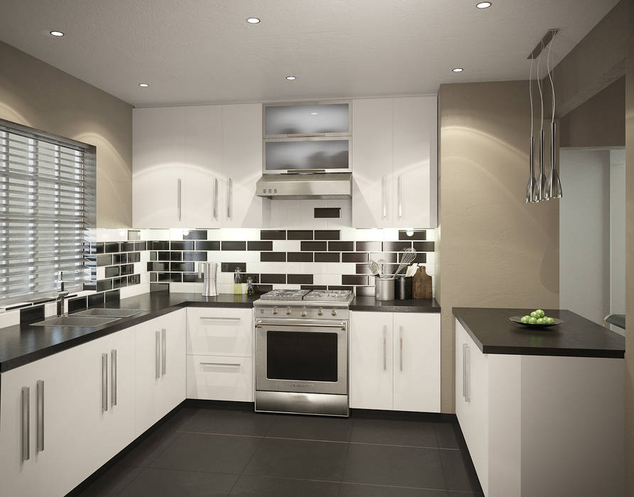 Residential French Lane, HEID Interior Design HEID Interior Design Cocinas de estilo moderno Granito