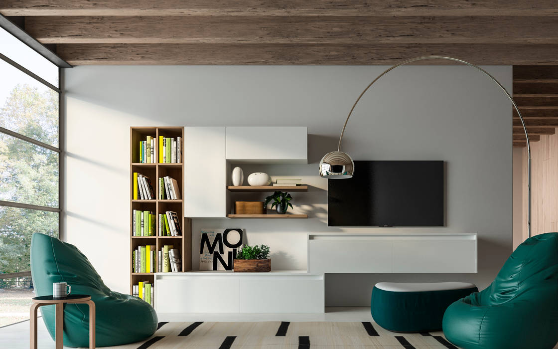 Essenza, Atra Cucine Atra Cucine Eclectic style living room