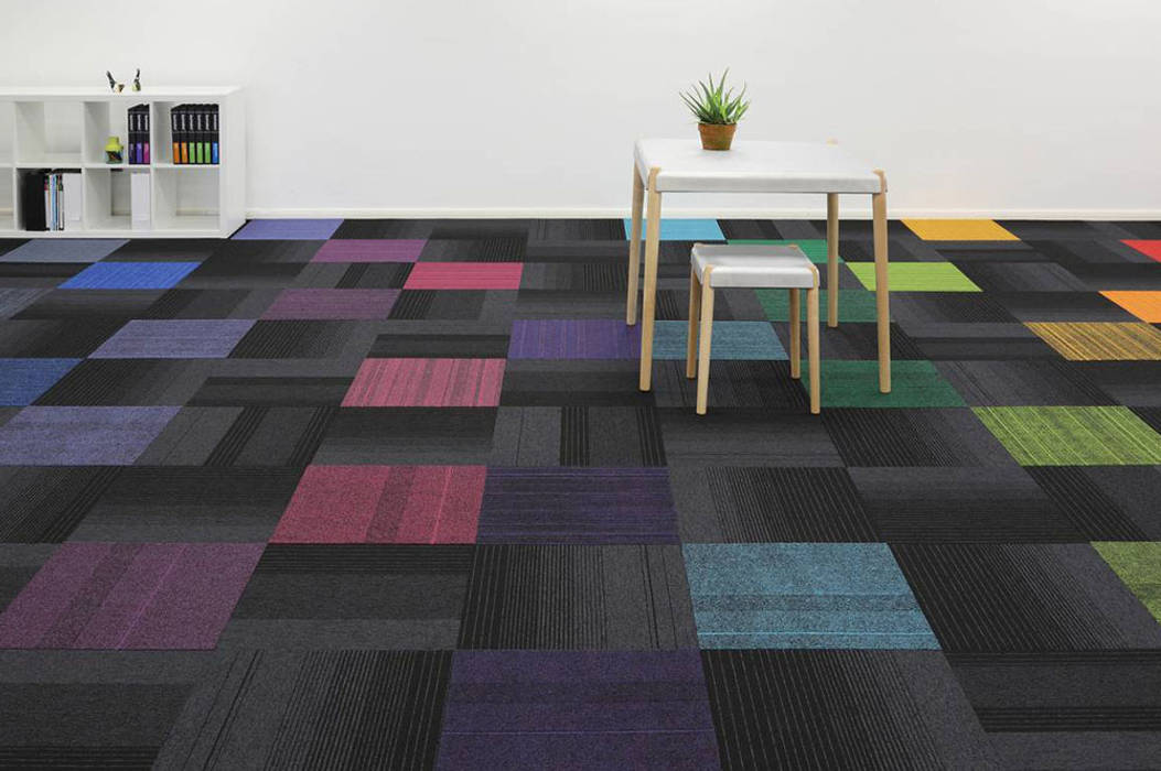 Amazing Design with Carpet Tiles Industasia Floors Carpets & rugs