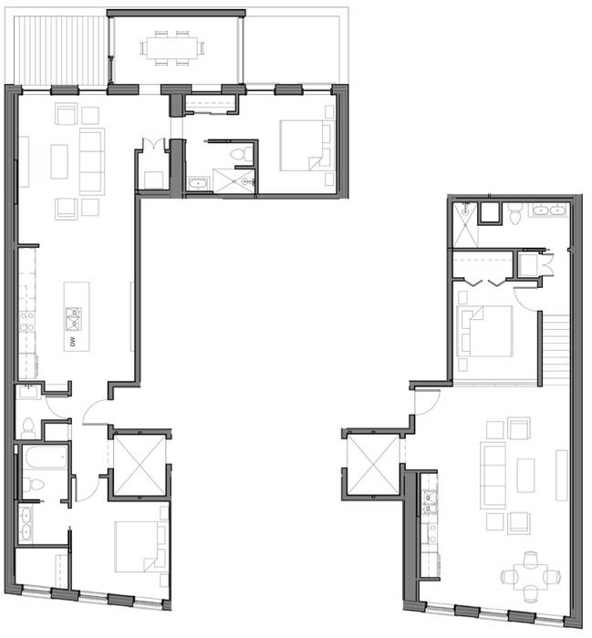 Natchez Street Mixed Use Structure, New Orleans studioWTA Walls vertical circulation,plans,natural light,Wayne Troyer,studioWTA,Megan Bell,Kendall Winingder,Amy Garrett