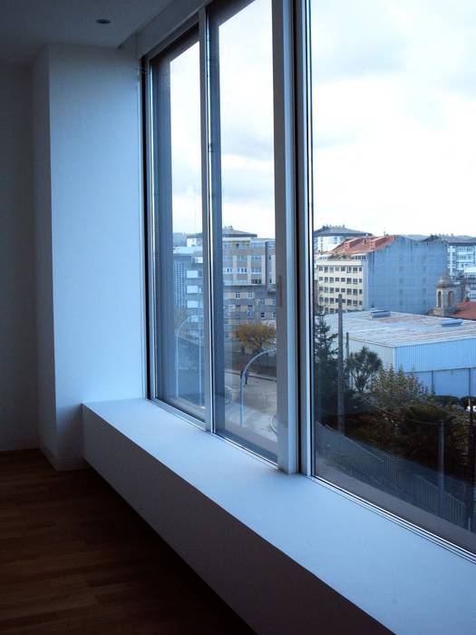 Loft de diseño en La Coruña, A-Kotar A-Kotar Puertas y ventanas de estilo moderno