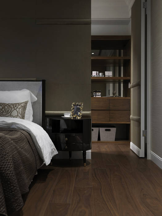 英式古典情挑 大荷室內裝修設計工程有限公司 Classic style bedroom