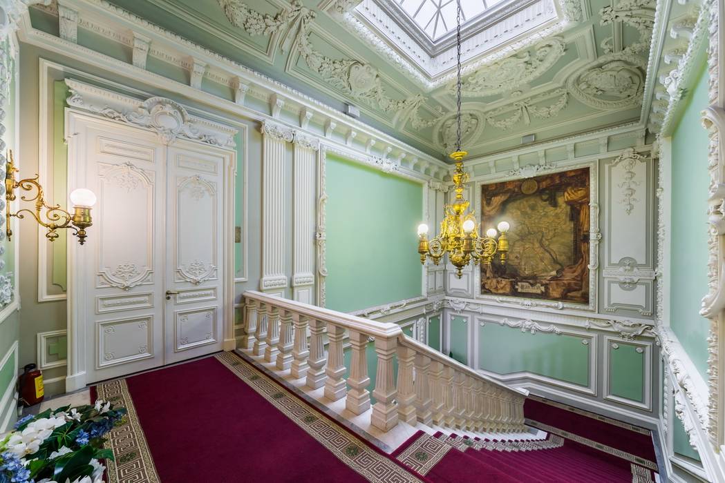 Особняк Половцова, Belimov-Gushchin Andrey Belimov-Gushchin Andrey Classic style corridor, hallway and stairs Stone