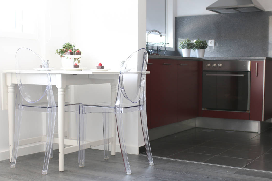 T0 estilo nórdico, Perfect Home Interiors Perfect Home Interiors مطبخ