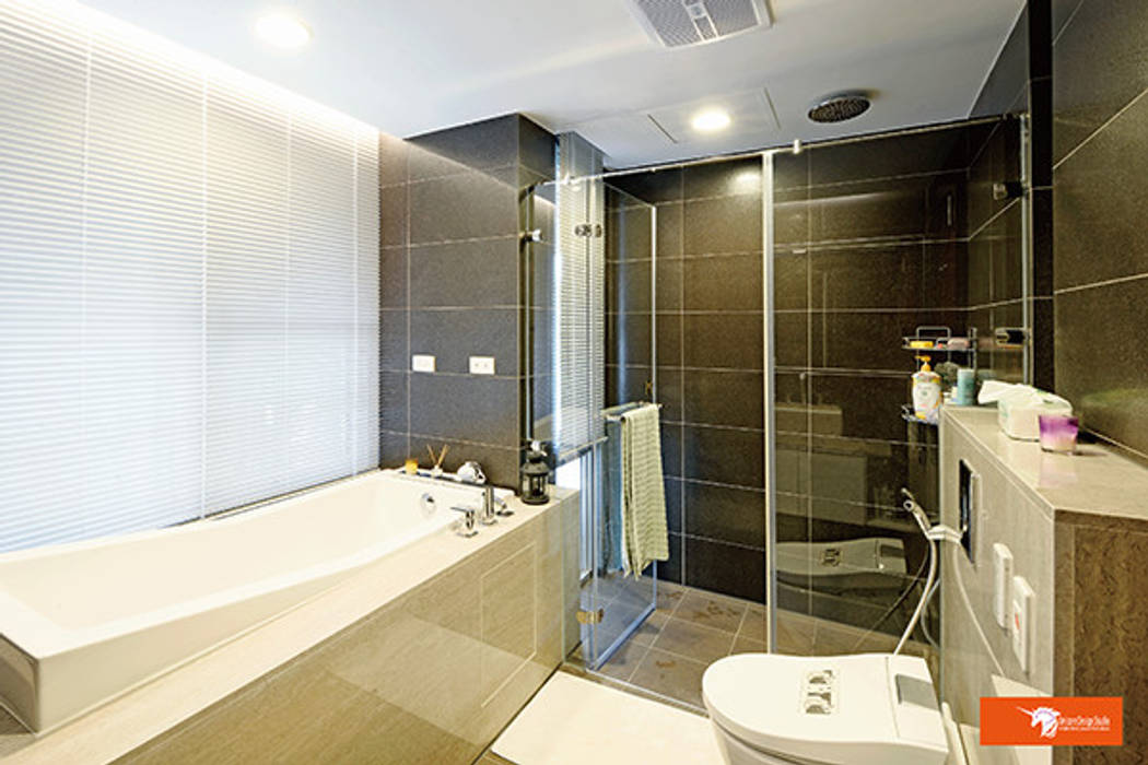 璞玉－Salim's House, Unicorn Design Unicorn Design Ванная комната в эклектичном стиле