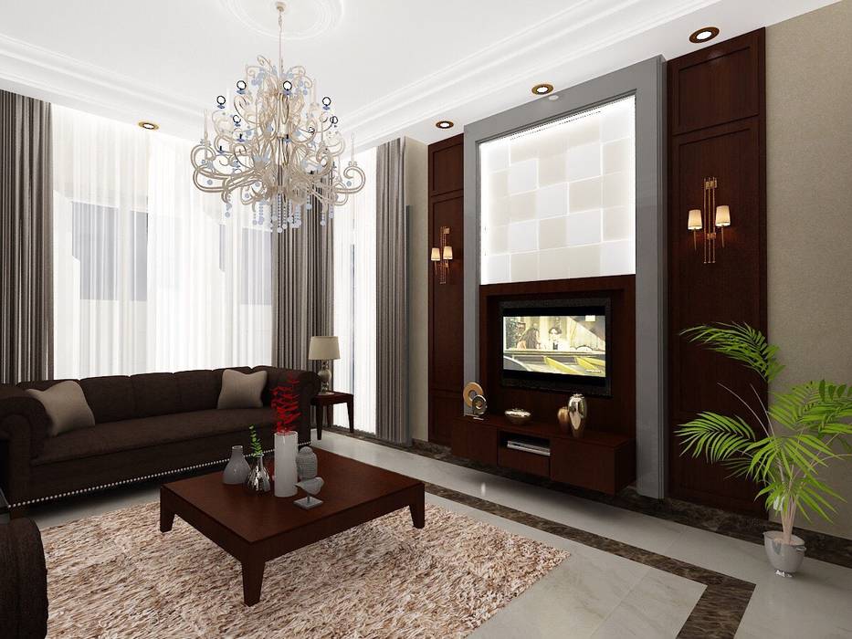 تشطيب فيلا المعادي, الرواد العرب الرواد العرب Classic style living room