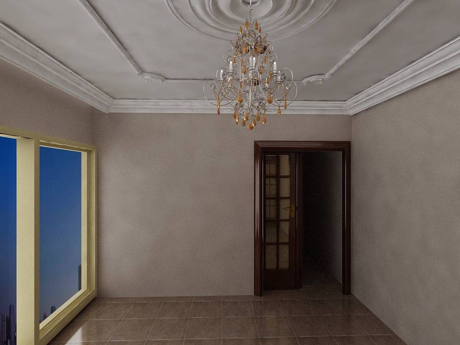 تشطيب فيلا المعادي الرواد العرب غرفة نوم homify تشطيب فيلا المعادي الرواد العرب غرفة نوم homify