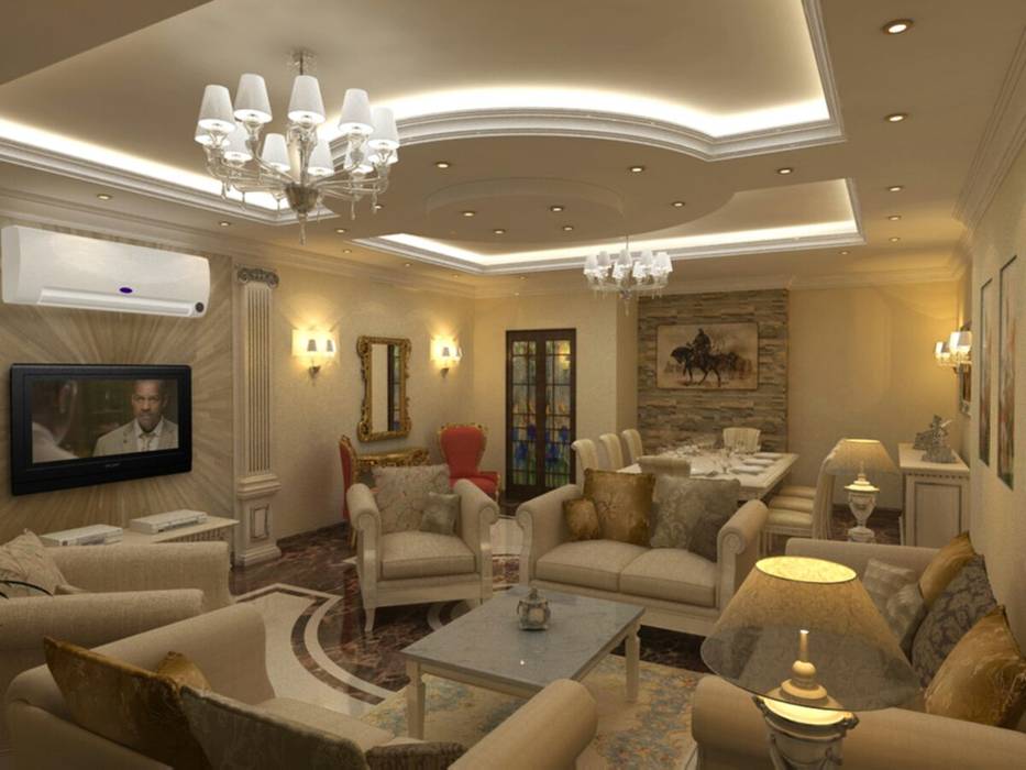 تشطيب شقة , الرواد العرب الرواد العرب Living room