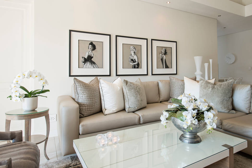 Living Room Tru Interiors 现代客厅設計點子、靈感 & 圖片