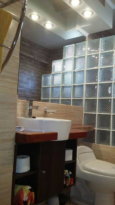 BAÑO RUSTICO GLAM, COOLDESIGN SPA COOLDESIGN SPA