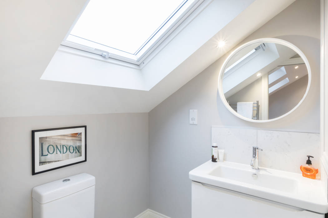 Major renovation, extension and loft. Fulham W6, TOTUS TOTUS Modern bathroom