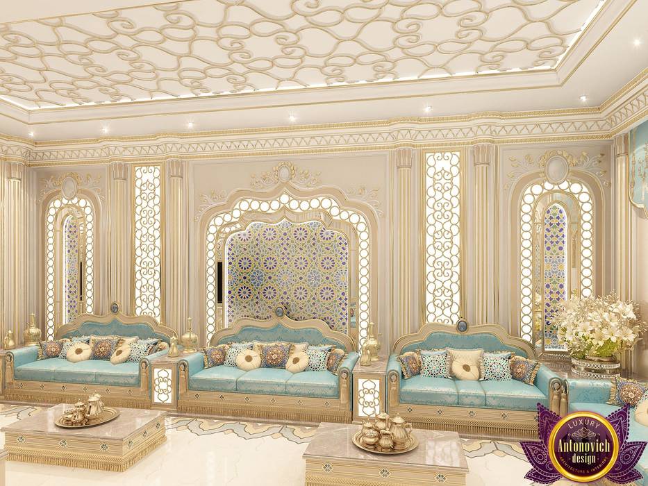 The charm of the oriental style interiors Katrina Antonovich , Luxury Antonovich Design Luxury Antonovich Design Living room