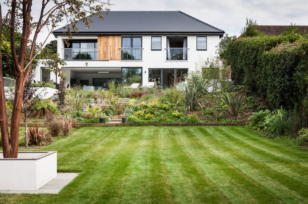 OATLANDS DRIVE, Concept Eight Architects Concept Eight Architects Modern garden