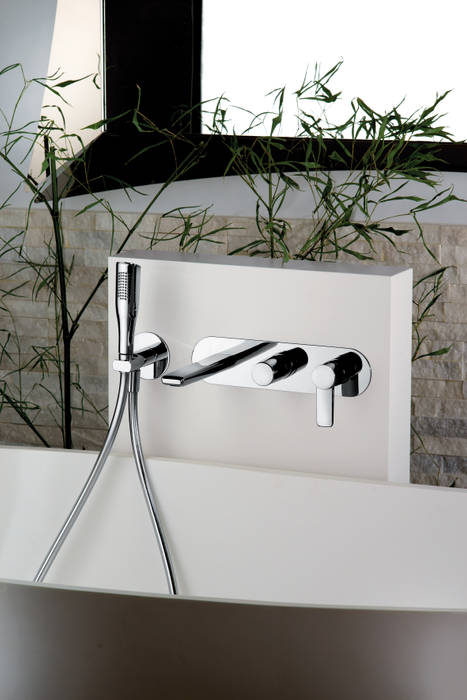 Collezione Feng Shui Serie Acqua, FRISONE SRL FRISONE SRL Baños de estilo moderno Metal