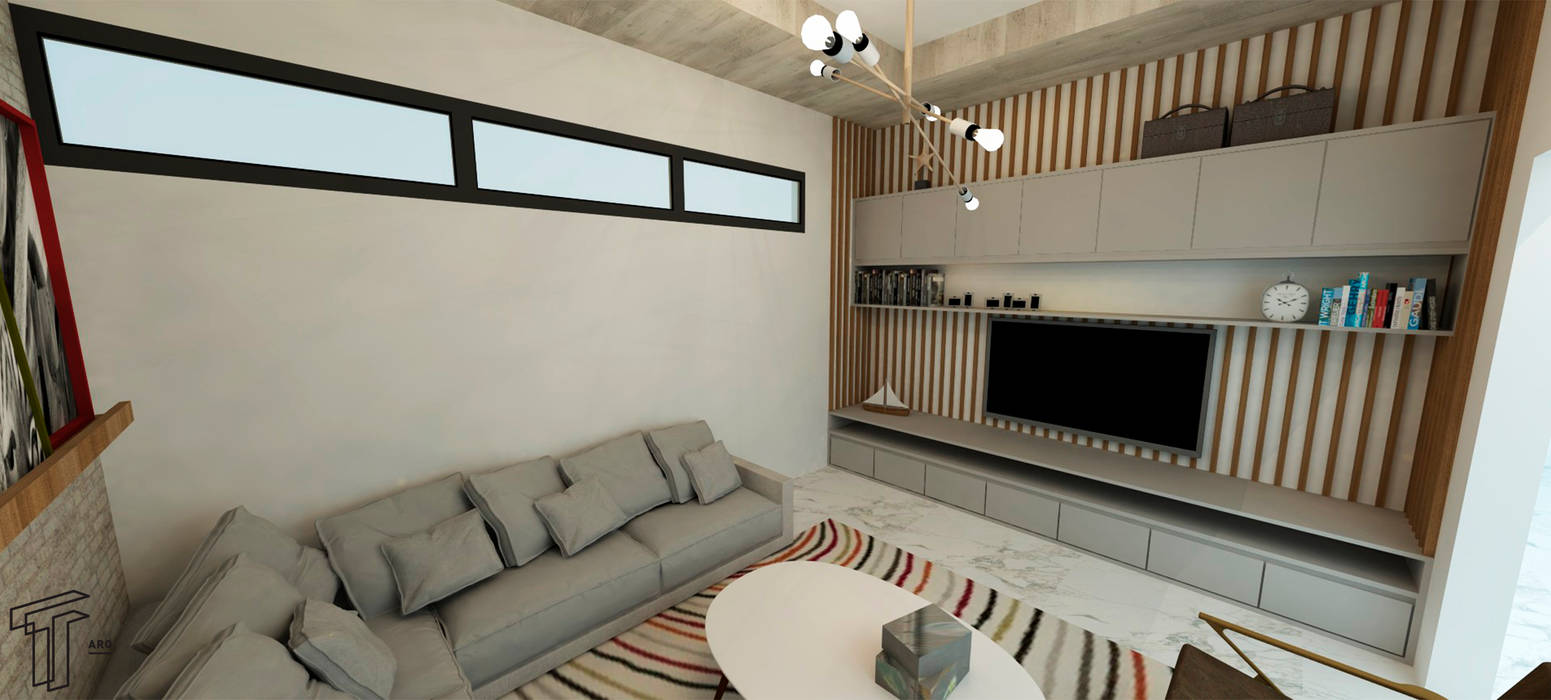 DLLL, TAMEN arquitectura TAMEN arquitectura Modern Living Room