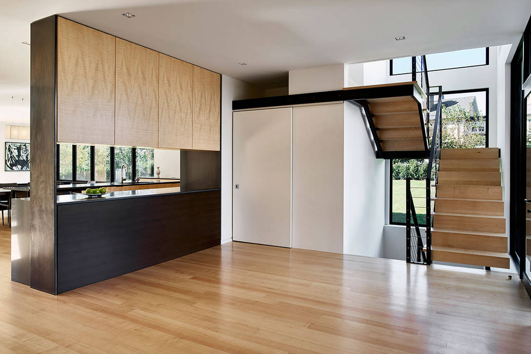 Rosedale Residence, KUBE architecture KUBE architecture Couloir, entrée, escaliers modernes