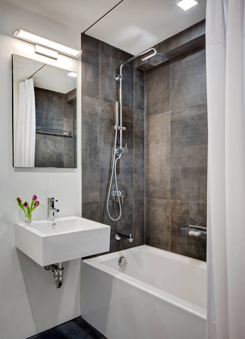 Guest Bathroom Lilian H. Weinreich Architects Modern Bathroom