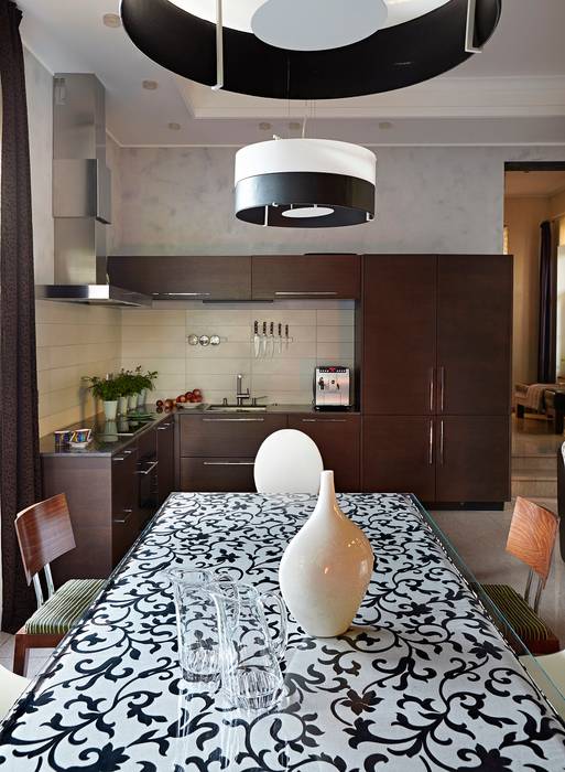 Elephant - загородный дом для активного отдыха, Irina Derbeneva Irina Derbeneva Modern kitchen
