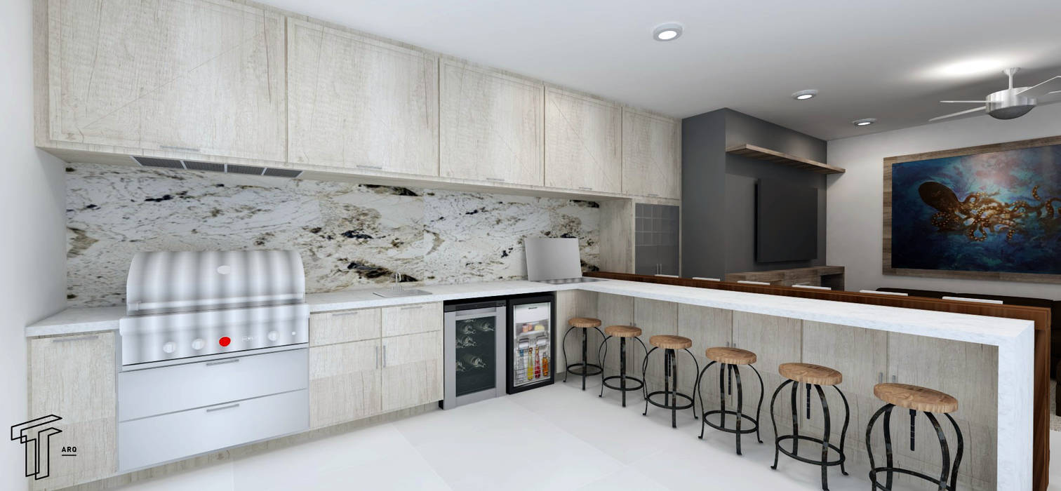 P, TAMEN arquitectura TAMEN arquitectura Cozinhas modernas