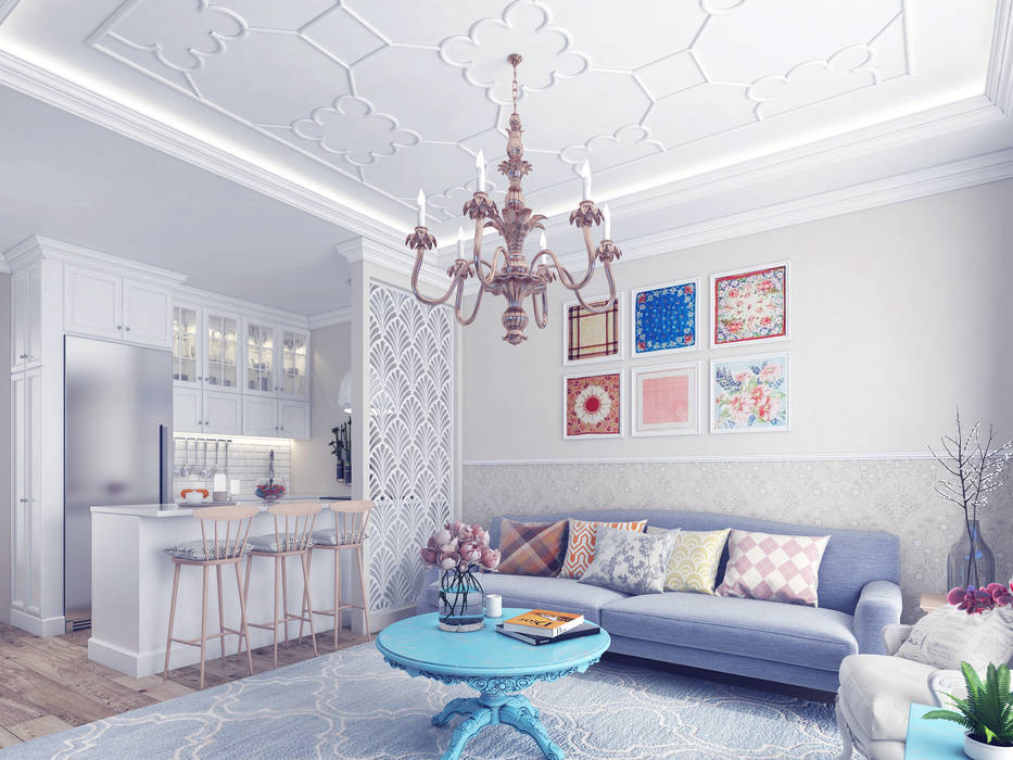 homify غرفة المعيشة