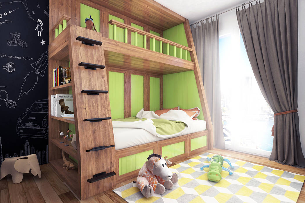 homify Modern nursery/kids room