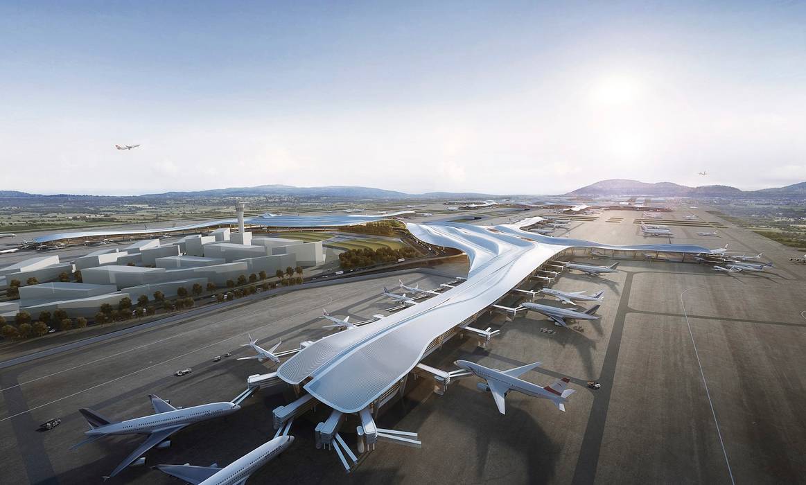 Chengdu International Airport, Chengdu, China, by Aedas Architecture by Aedas Commercial spaces Airports