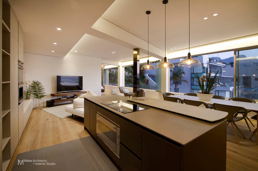 Clifton Apartment, Make Architects + Interior Studio Make Architects + Interior Studio Modern kitchen