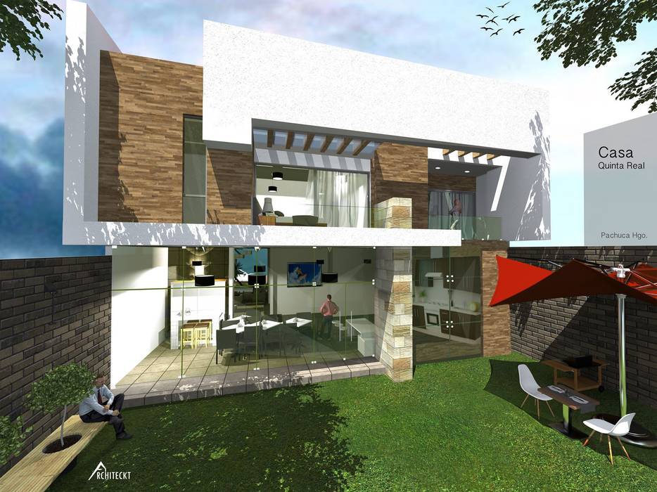 Diseño Arquitectónico y Construcción, ARCHITECKT ARCHITECKT Moderne Häuser