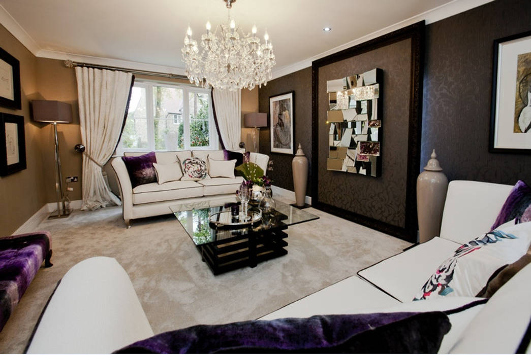 Make every room a new adventure....., Graeme Fuller Design Ltd Graeme Fuller Design Ltd Modern living room