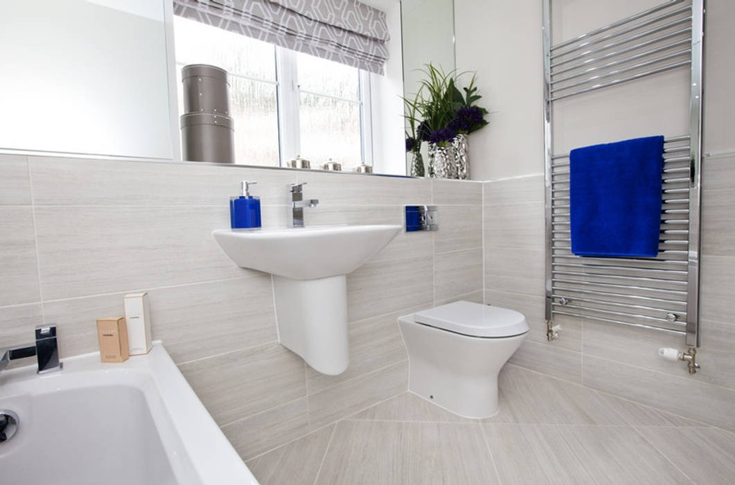 Make every room a new adventure..... Baños modernos de Graeme Fuller Design Ltd Moderno