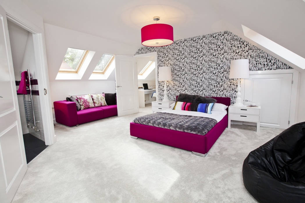 Make every room a new adventure..... Dormitorios modernos: Ideas, imágenes y decoración de Graeme Fuller Design Ltd Moderno