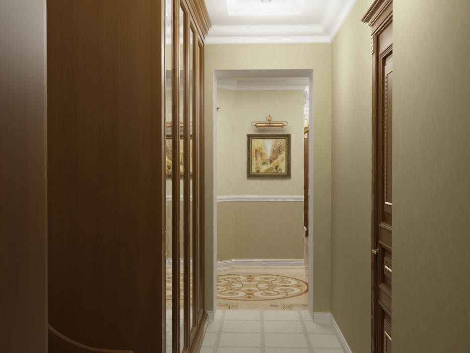 homify Classic style corridor, hallway and stairs