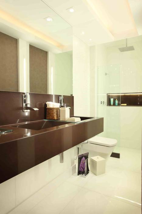 Alguns trabalhos, Marka Design Marka Design Banheiros modernos banheiro pequeno