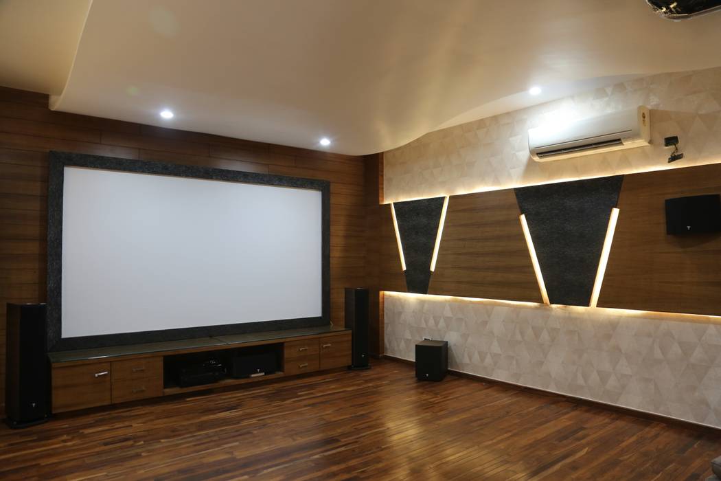 Home theatre homify Modern media room