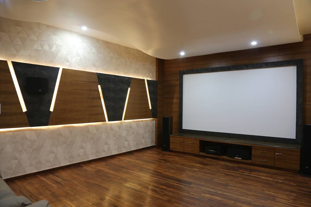 home theatre homify Modern media room