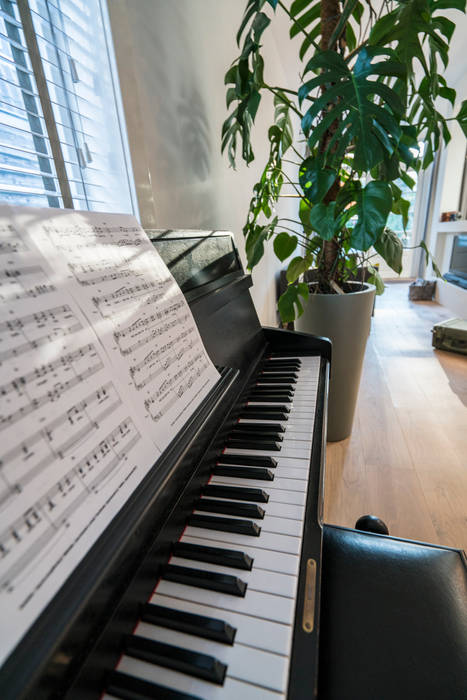 Detail piano Masters of Interior Design Moderne woonkamers Hout Hout