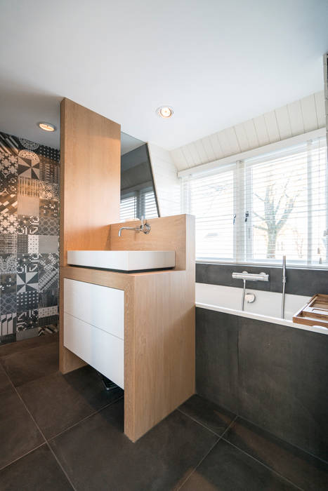 Wasmeubel op maat Masters of Interior Design Moderne badkamers Hout Hout