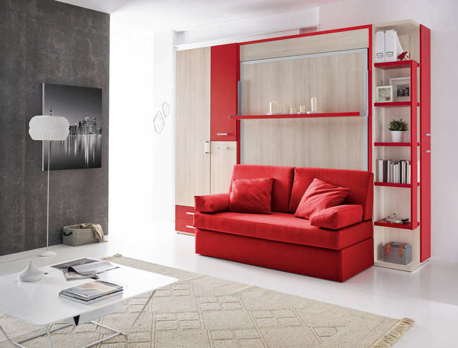 Ampliación Sonríe IDEES.2, MUEBLES ORTS MUEBLES ORTS غرفة نوم ألواح خشب مضغوط أسرة نوم