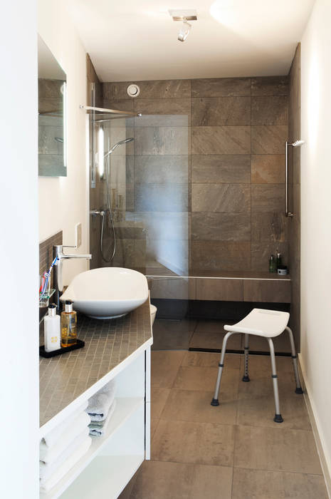 Home Extension Westervoort, Kumiki Kumiki 現代浴室設計點子、靈感&圖片