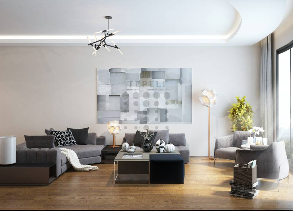 homify Modern Oturma Odası