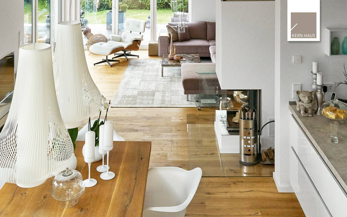Innenaufnahmen von kern-haus moderne esszimmer von kern ...