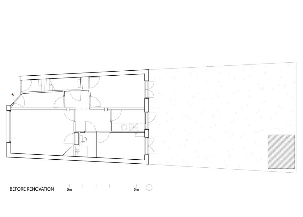 TINY APARTMENT WITH A GARDEN VIEW, Kumiki Kumiki