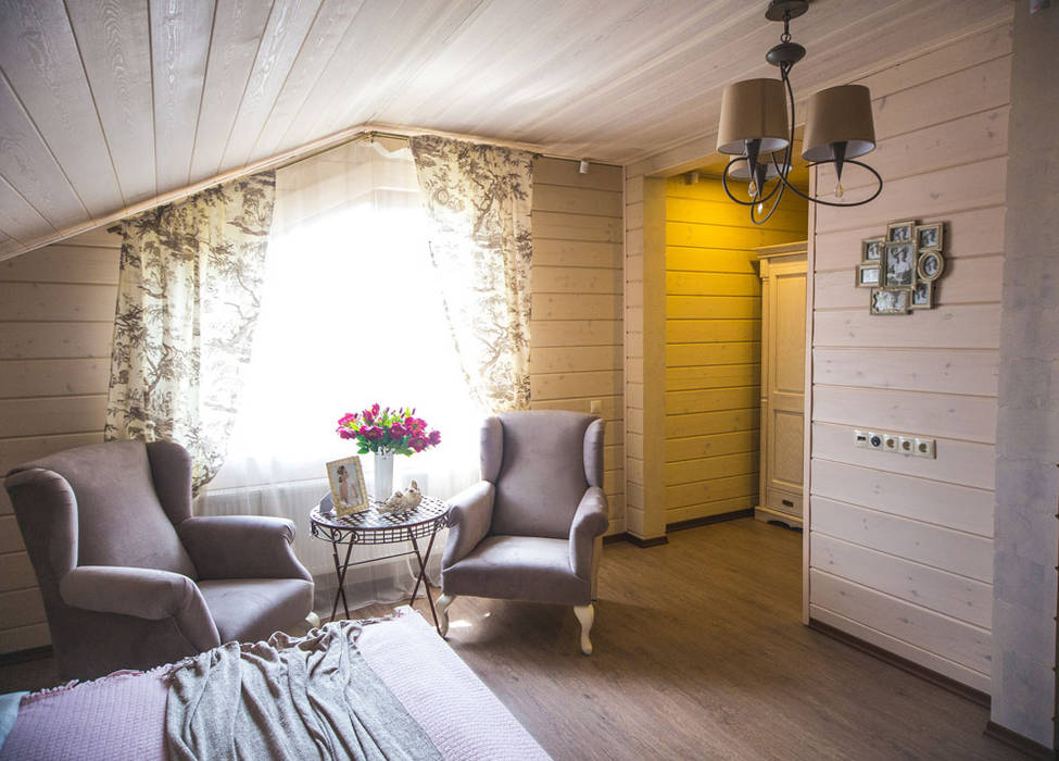 homify Schlafzimmer im Landhausstil Holz Holznachbildung